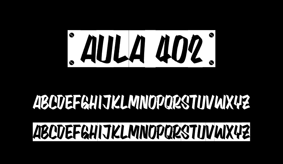 [AULA 402] font